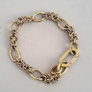 Gold plated bracelet